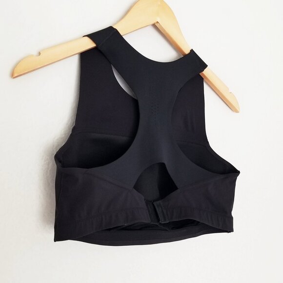 Chantelle High Neck Wireless Low Impact Sports Bra Black Size M Active Comfy $72 - Picture 6 of 16